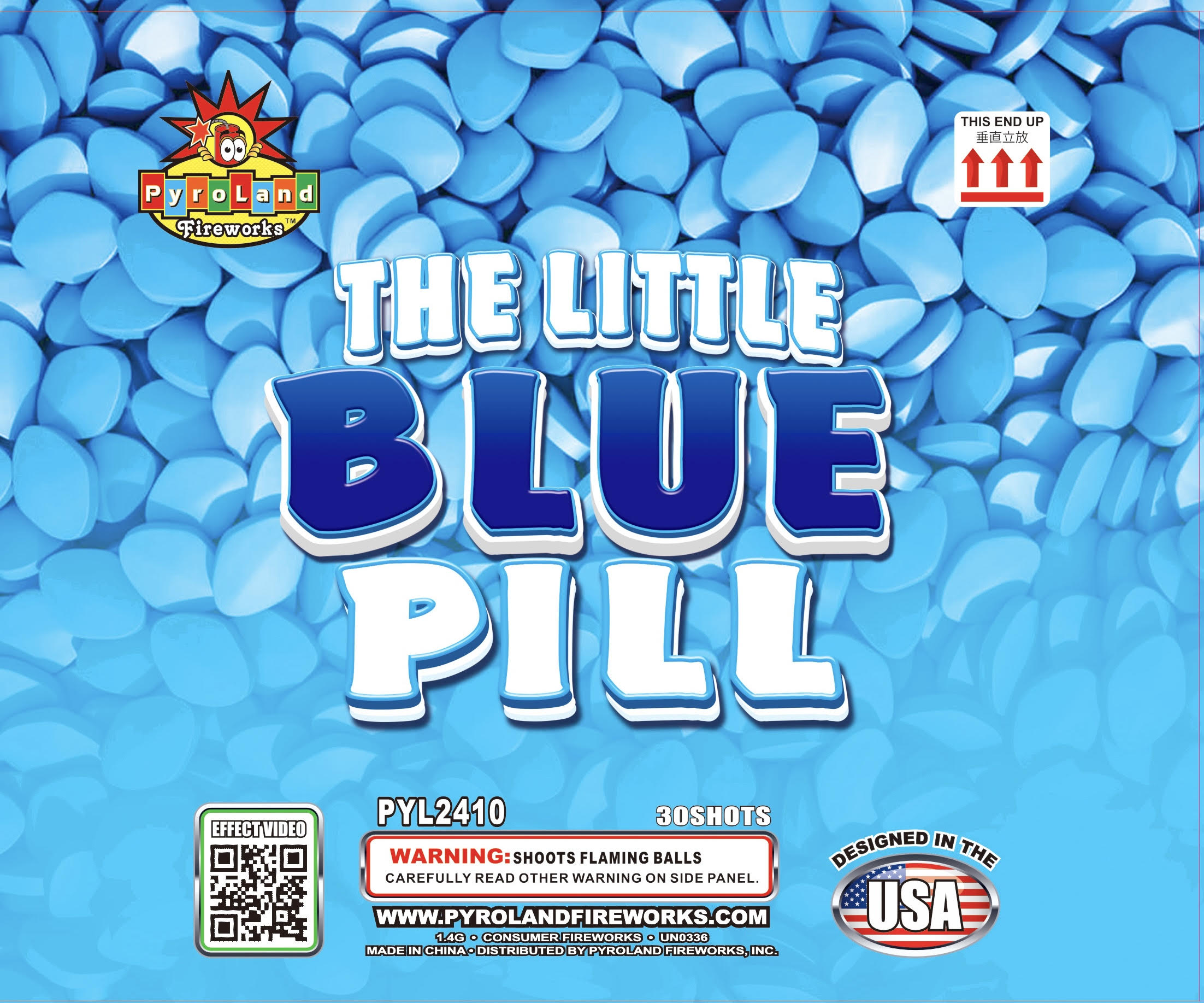 The Little Blue Pill - 30s NEW